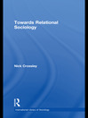 Towards Relational Sociology (eBook)